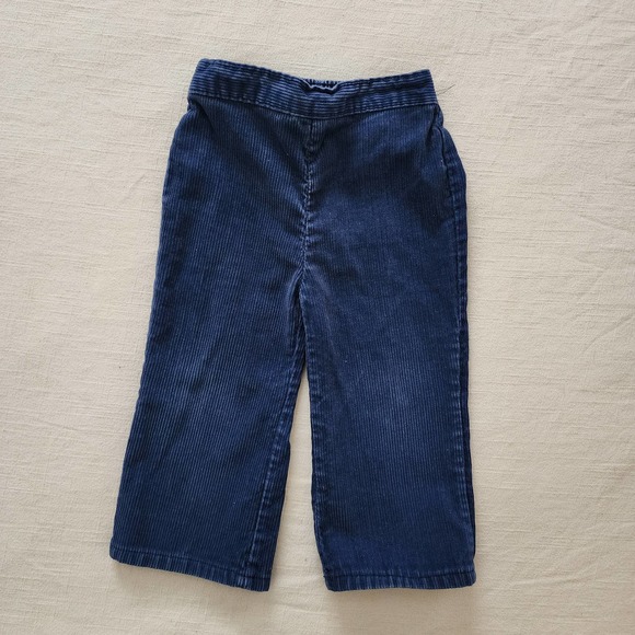 Vintage Navy Corduroy Pants 18 months - Picture 1 of 7